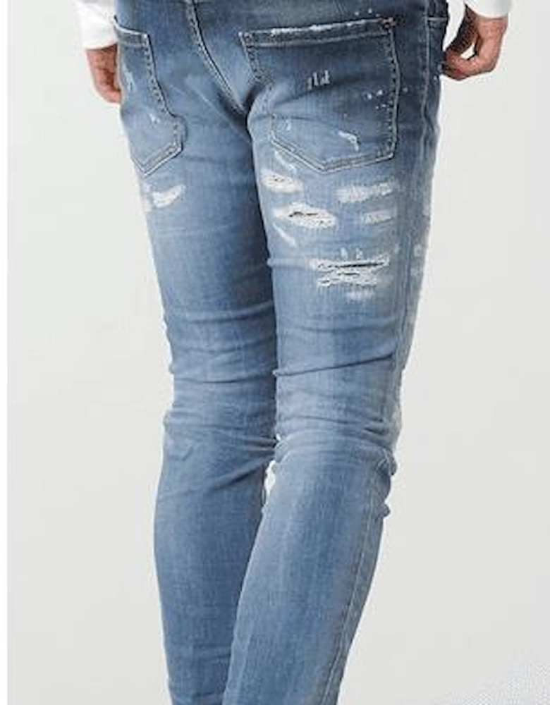 Cotton Light Blue Wash Super Twinky Jeans