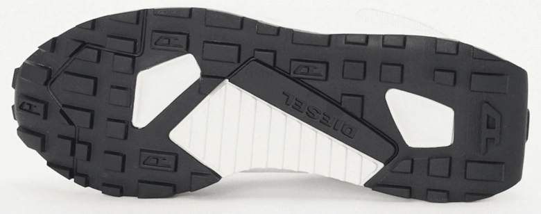 Tame Laced Up White Racer Trainers