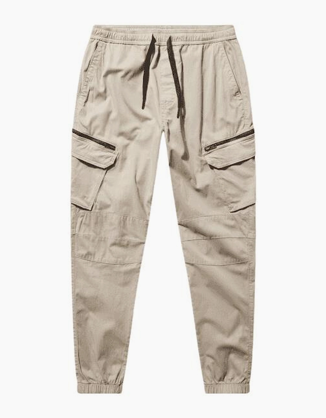 Bonetti Beige Slim Fit Cargo Pants