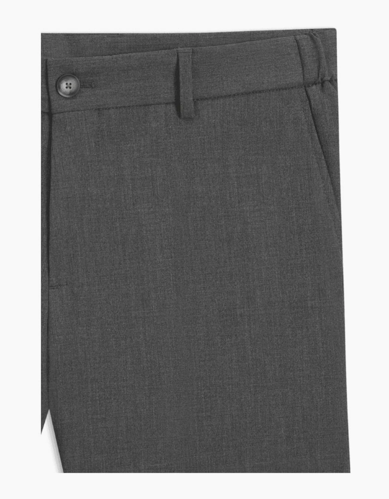 P-Genius Slim Fit Grey Suit Trousers
