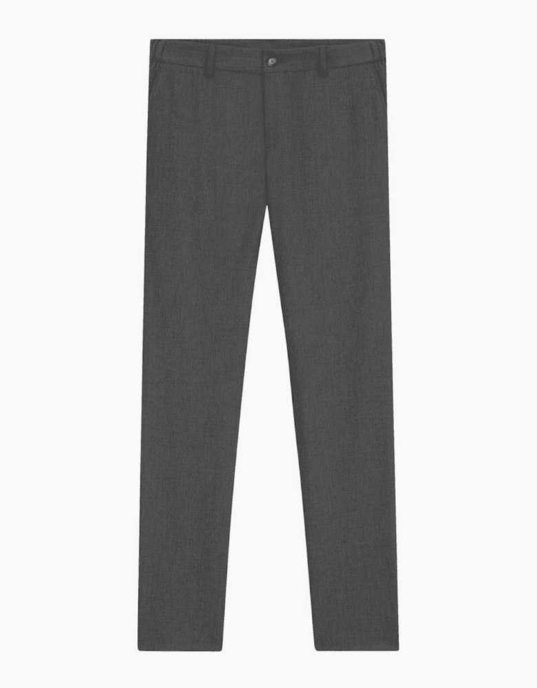 P-Genius Slim Fit Grey Suit Trousers