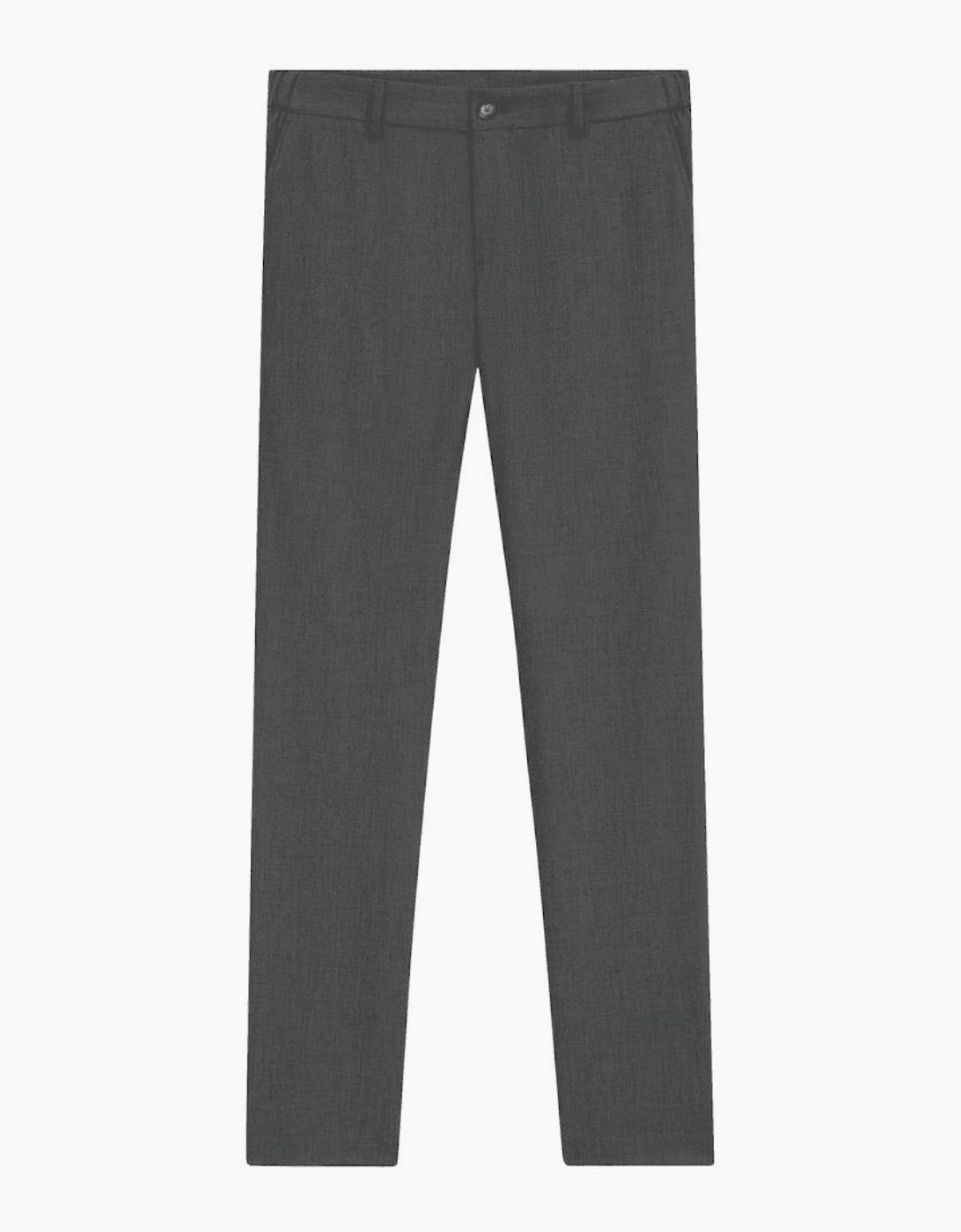 P-Genius Slim Fit Grey Suit Trousers