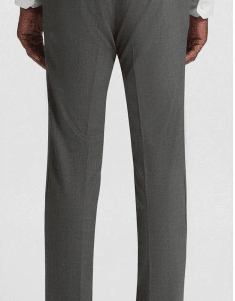 P-Genius Slim Fit Grey Suit Trousers