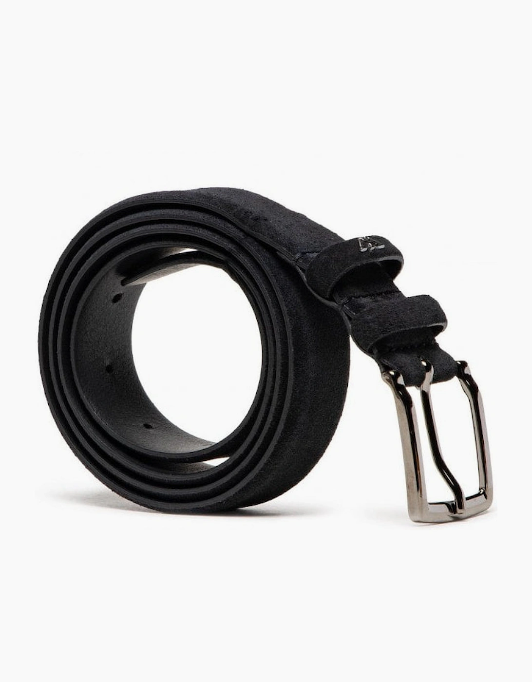 Suede Black Belt