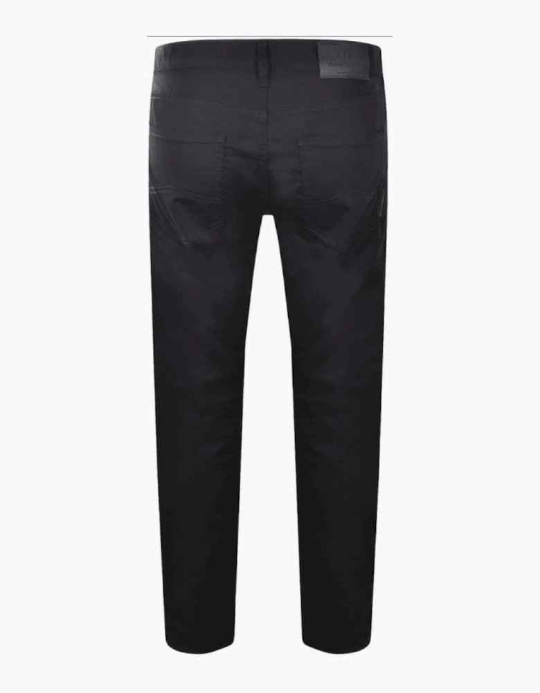 Extra Slim Fit 5-Pocket Navy Gabardine Jeans