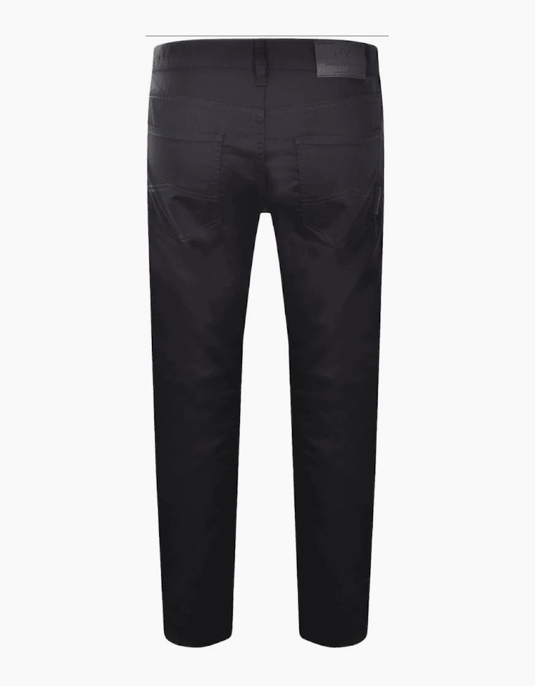 Extra Slim Fit 5-Pocket Navy Gabardine Jeans