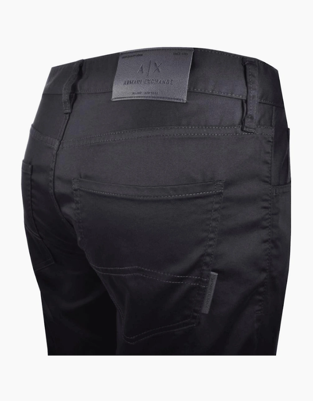 Extra Slim Fit 5-Pocket Navy Gabardine Jeans
