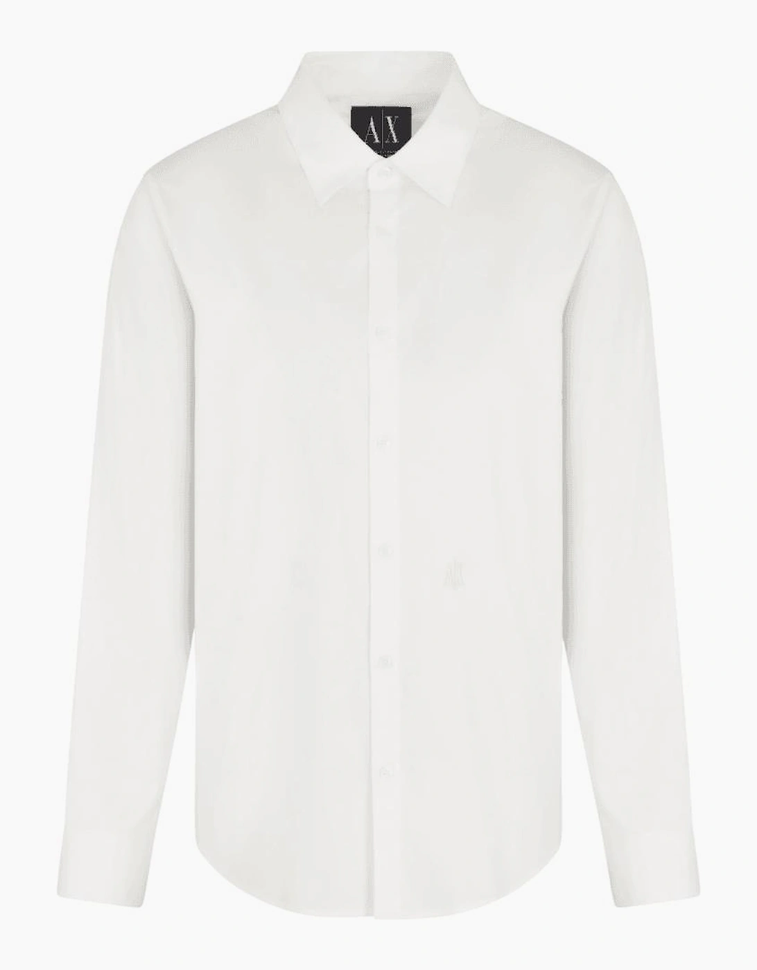 Armani Exchange Men's White Classic Slim Fit Shirt - Size 40/Regular