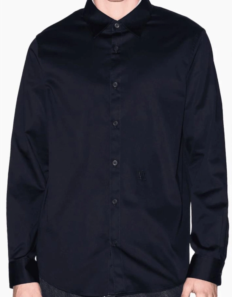 Classic Slim Fit Navy Shirt