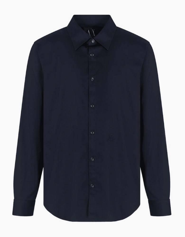 Classic Slim Fit Navy Shirt