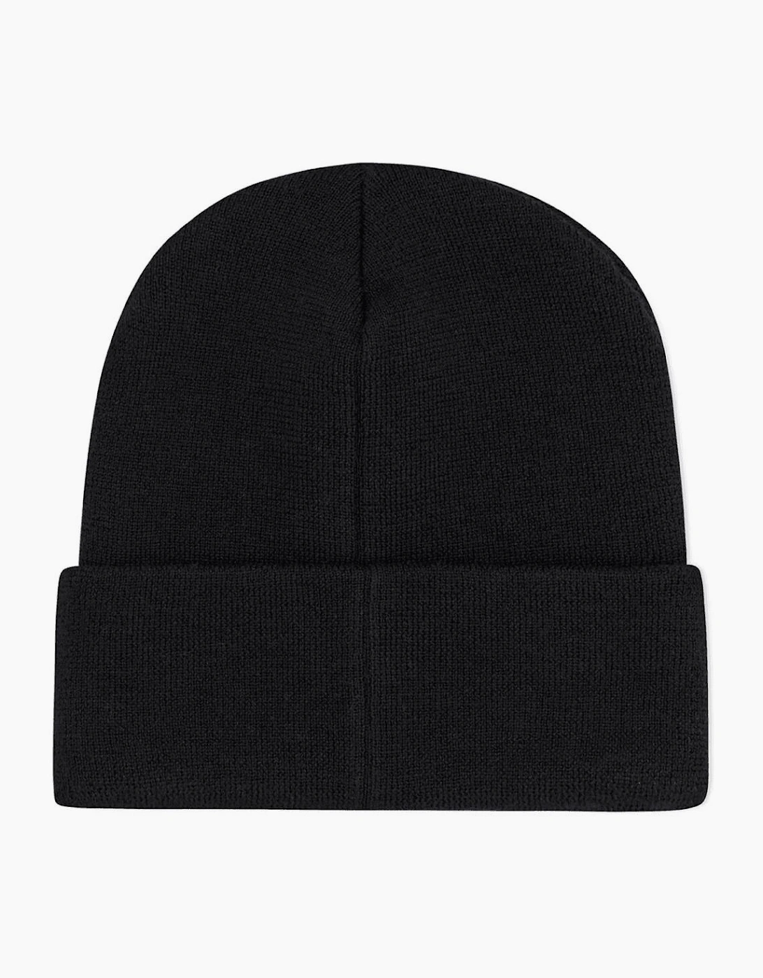 Embroidered Logo Thick Beanie Hat