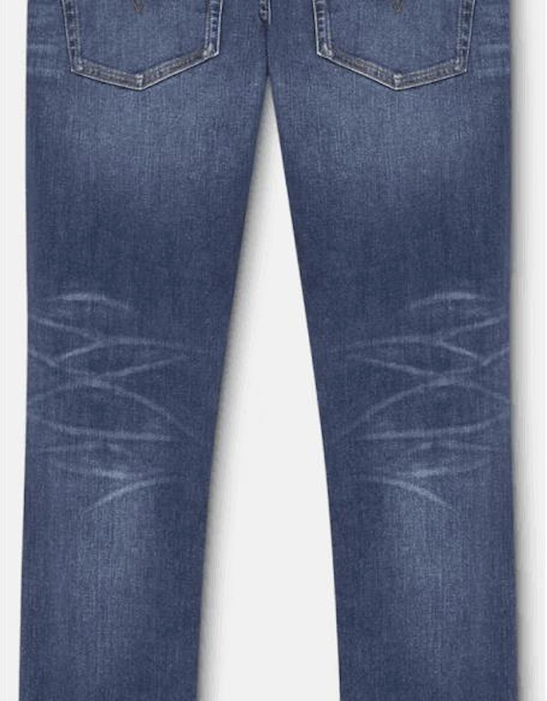 Skinny Fit Mid Blue Jeans