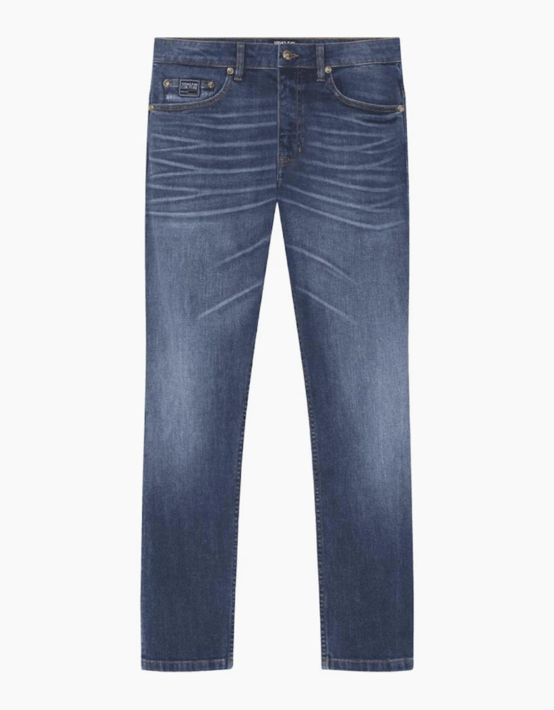 Skinny Fit Mid Blue Jeans