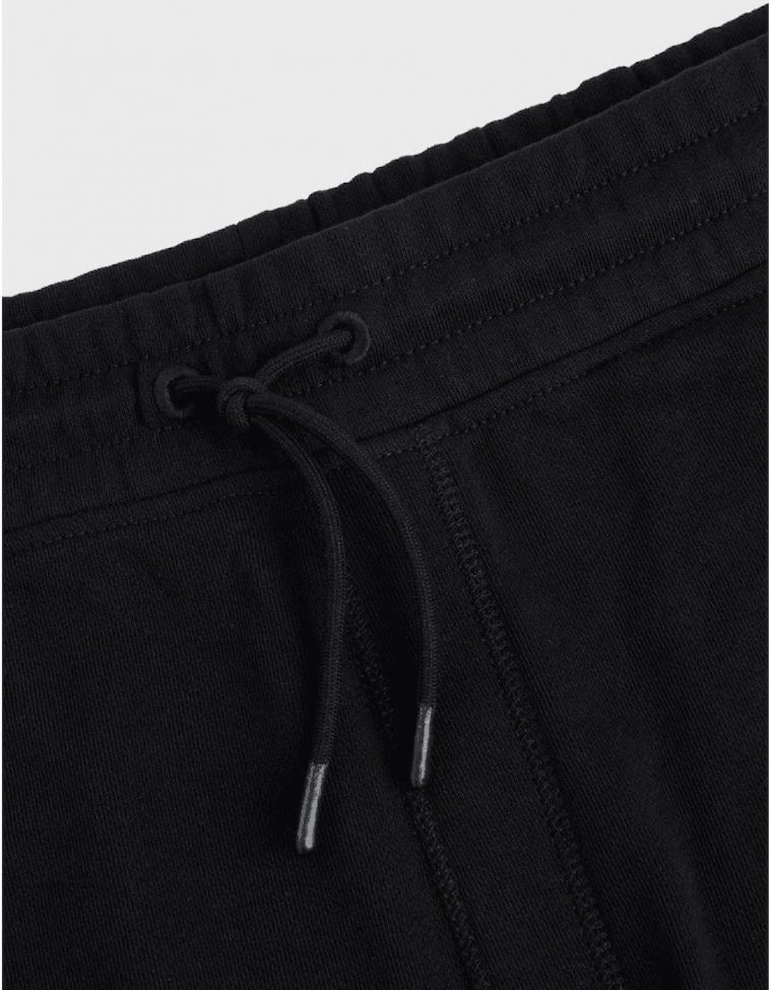 Sewalk Cotton Regular Fit Black Shorts