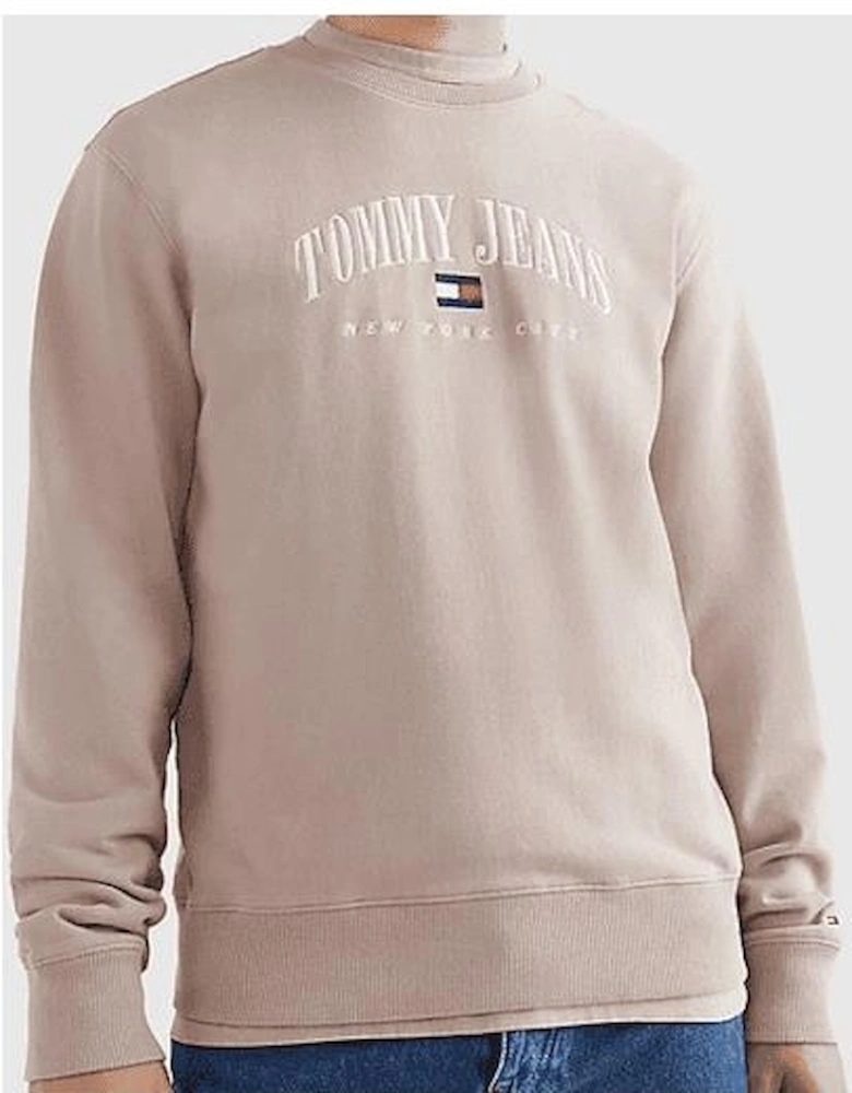 Cotton Embroidered Logo Brandon's Stone Sweatshirt