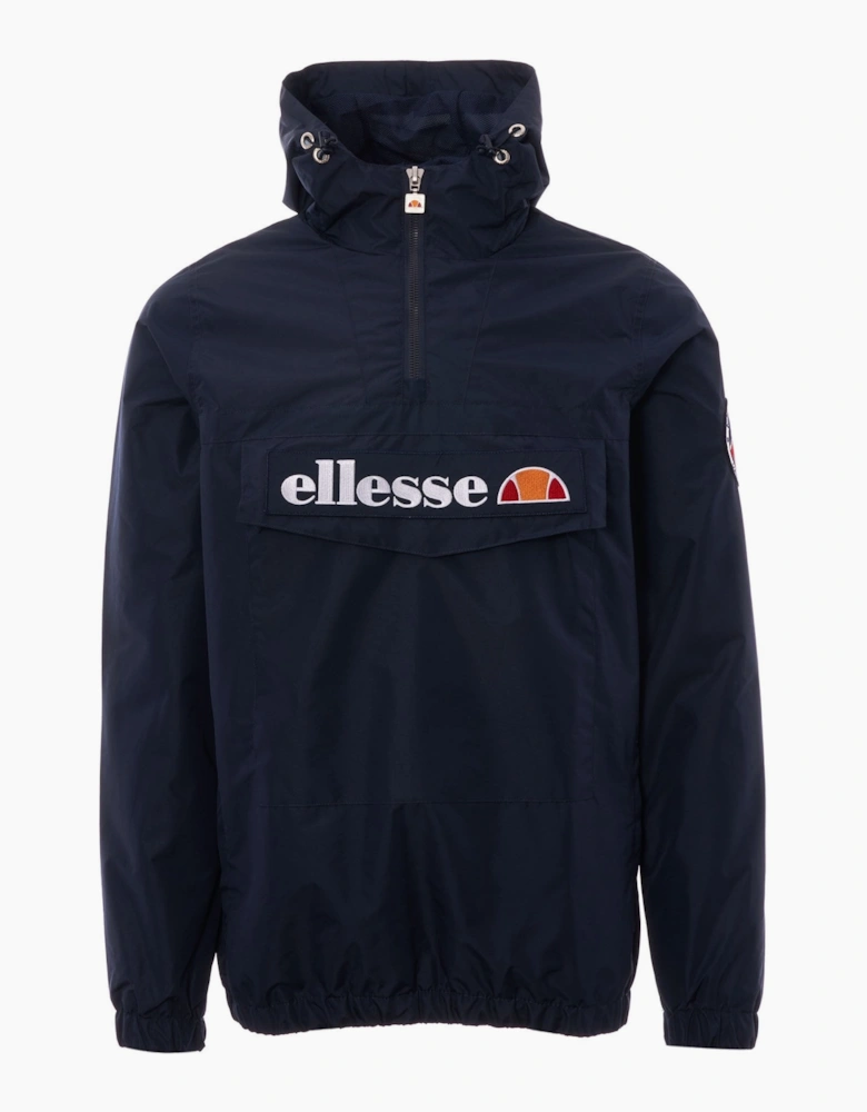 Mont 2 Oh Half Zip Hooded Kangaroo Navy Jacket