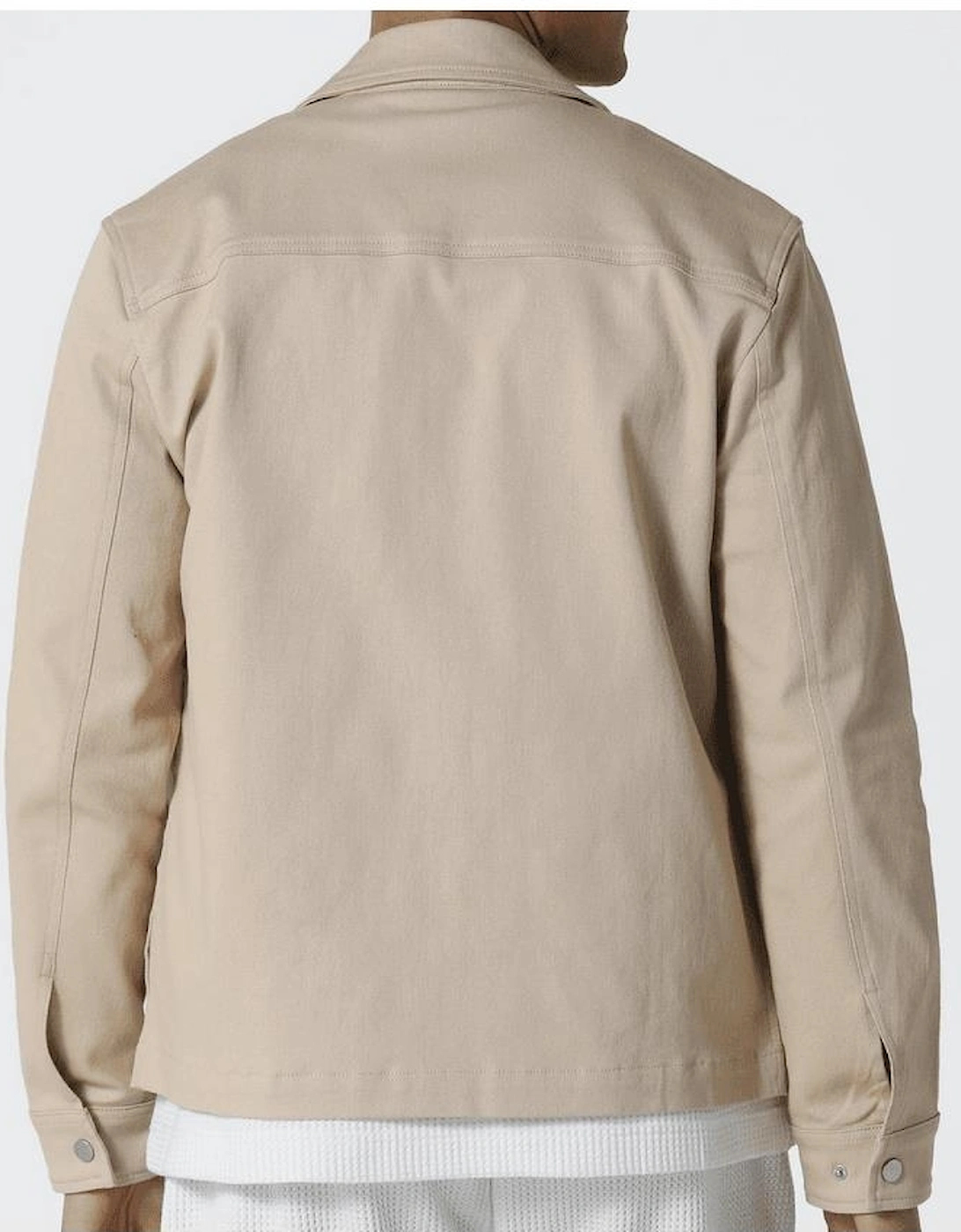 Clearlake Cotton Beige Overshirt