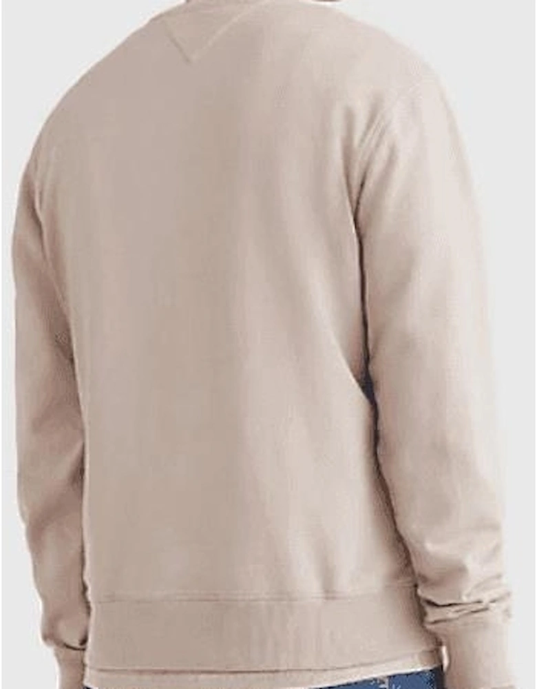Cotton Embroidered Logo Brandon's Stone Sweatshirt