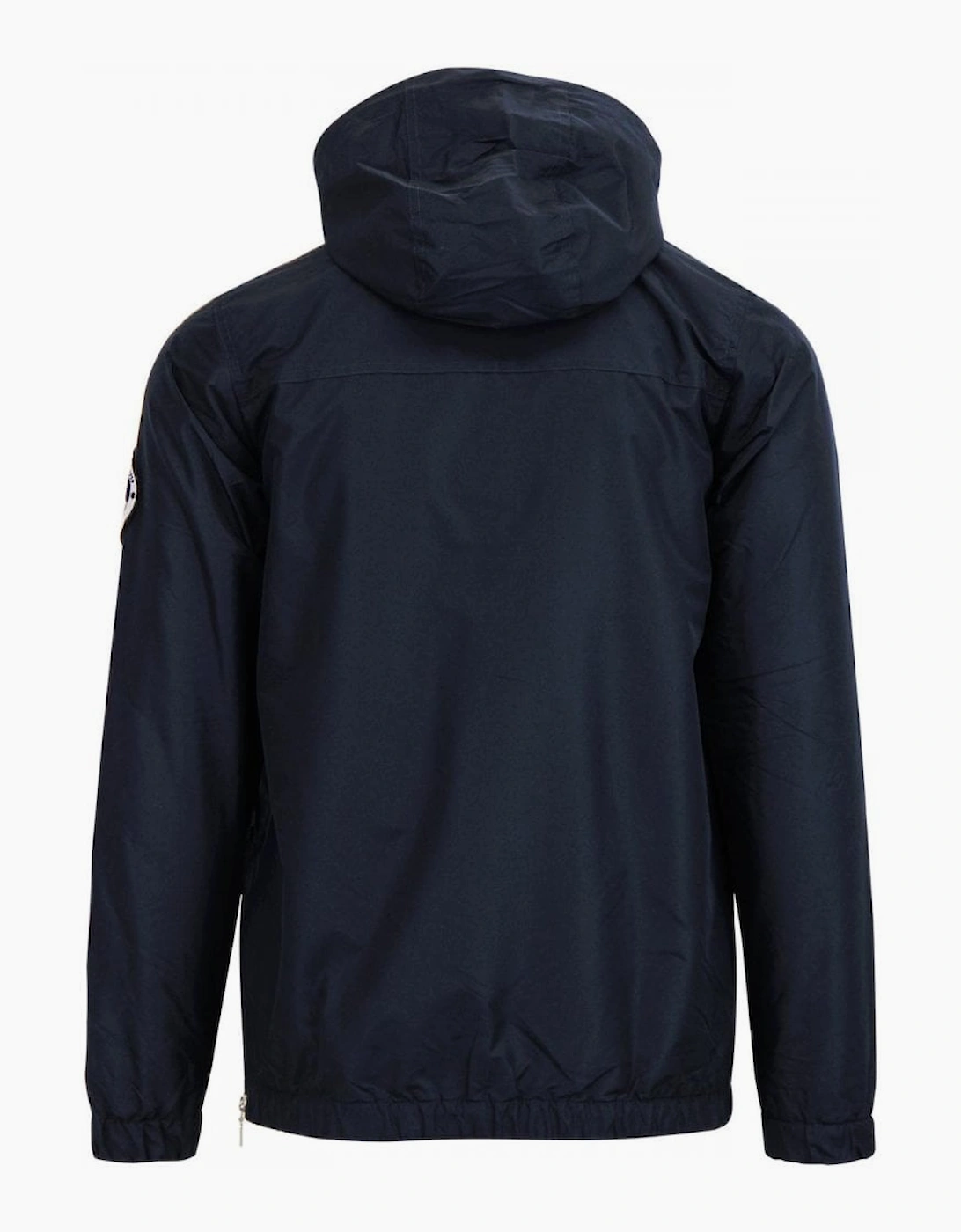 Mont 2 Oh Half Zip Hooded Kangaroo Navy Jacket