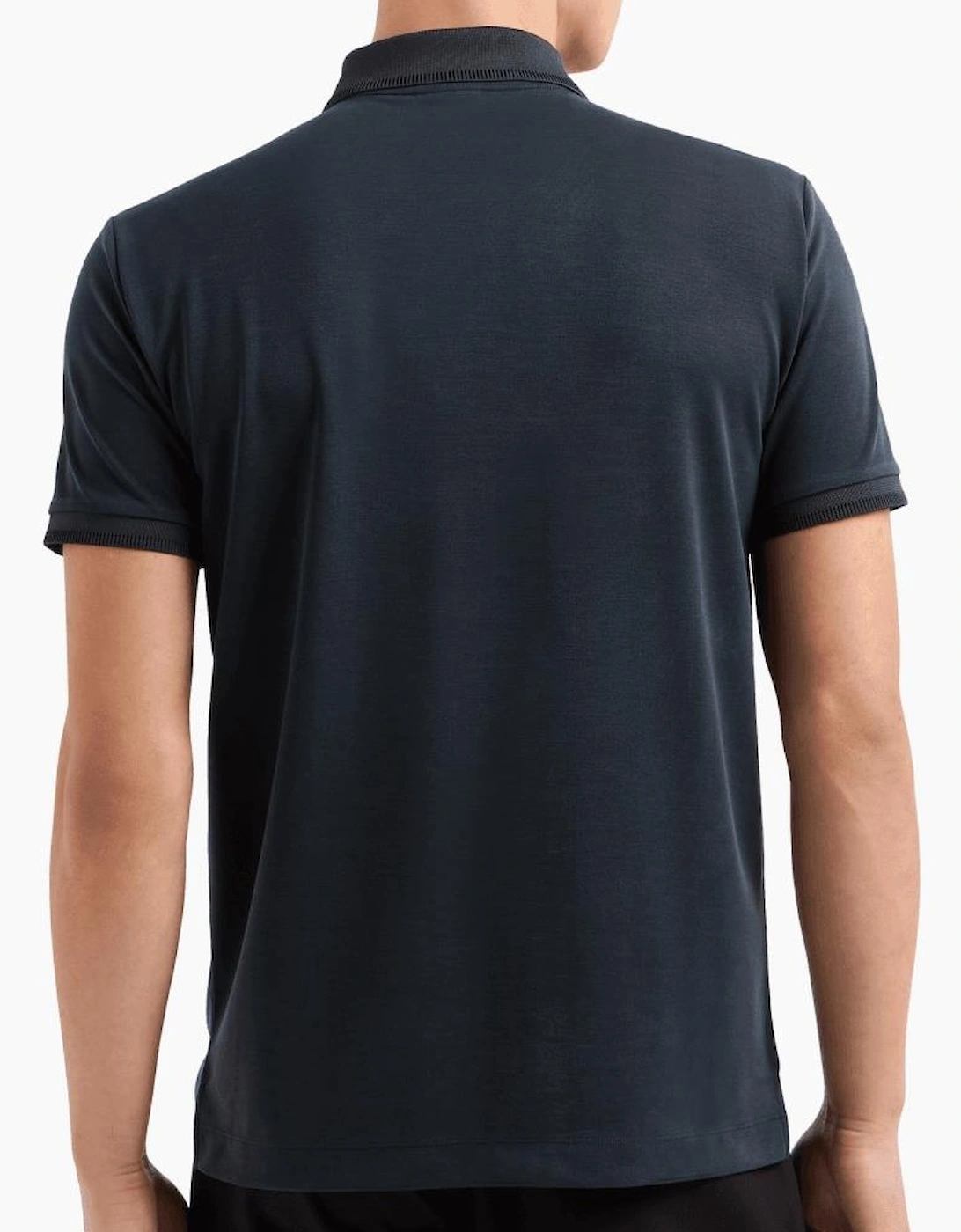 Lux Cotton Ink Blue Polo Shirt