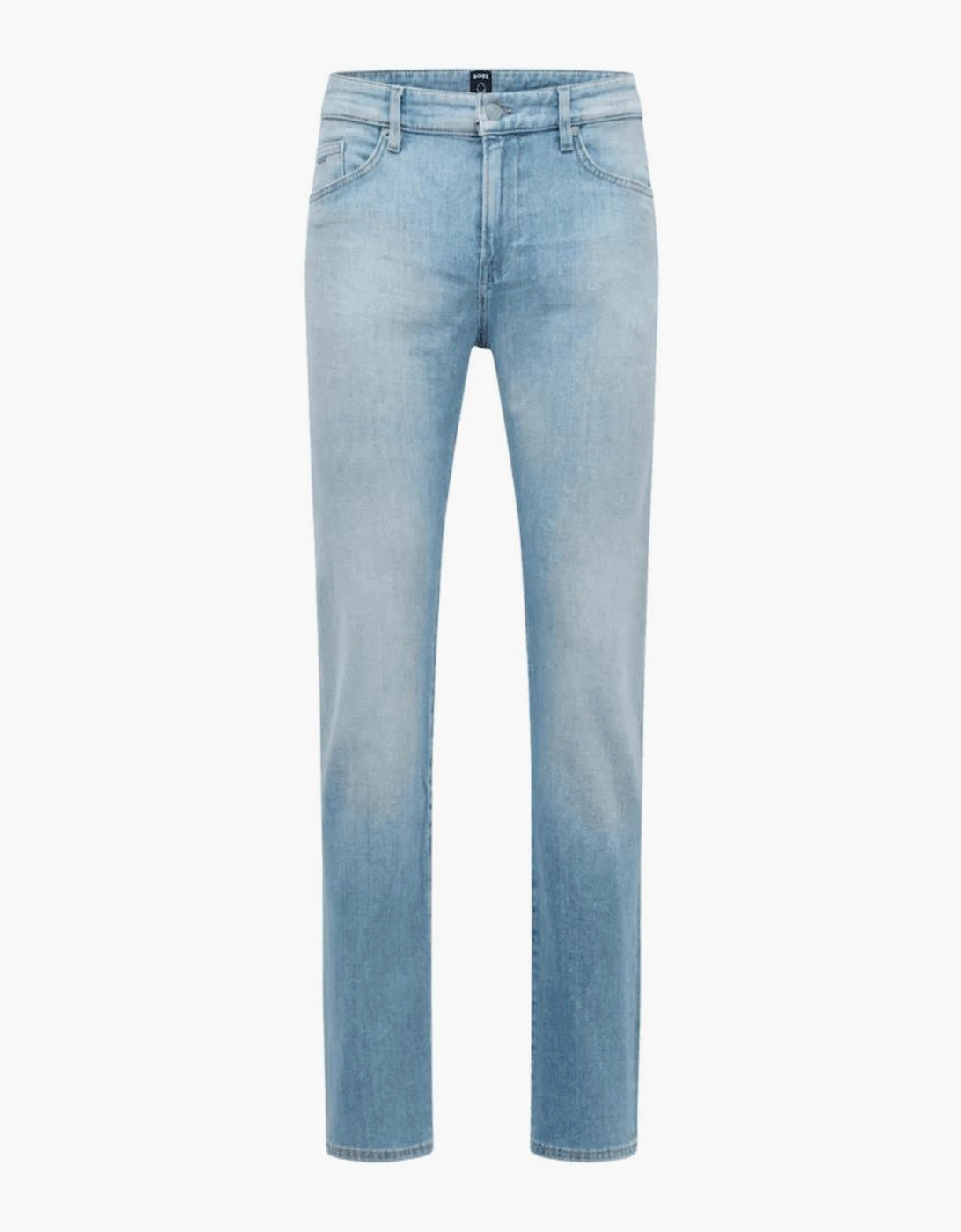 Boss Hugo Boss Men's Deleware3-1 Slim Fit Light Wash Blue Jeans