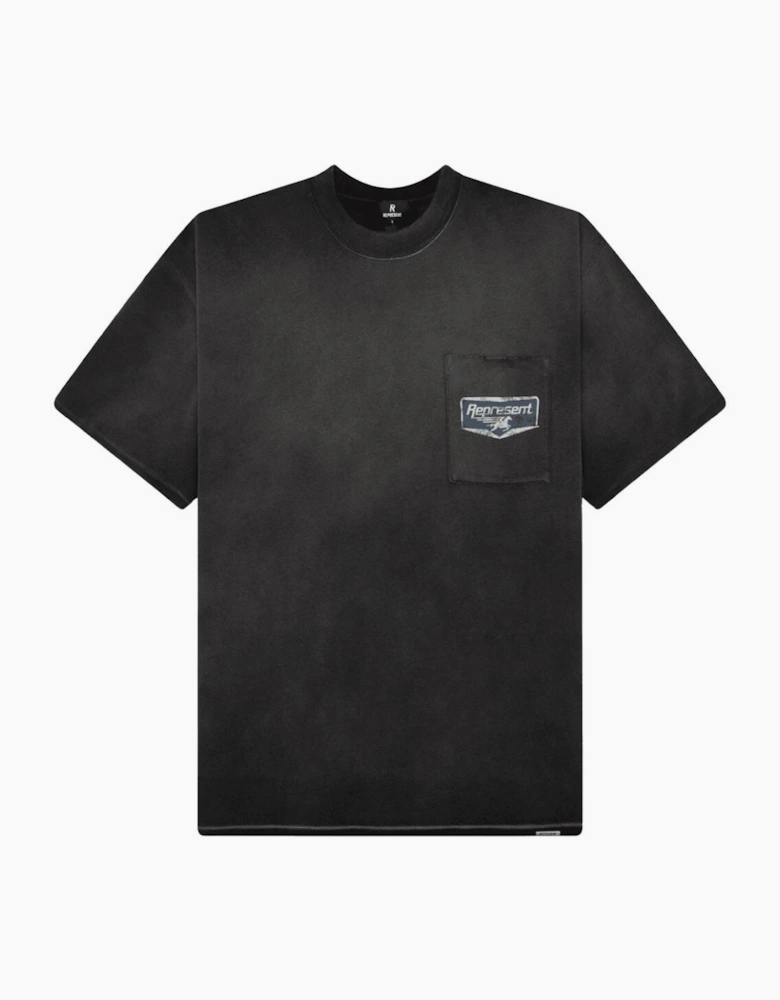 Nothing Faster Graphic Oversized Black T-Shirt