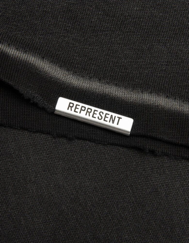 Nothing Faster Graphic Oversized Black T-Shirt