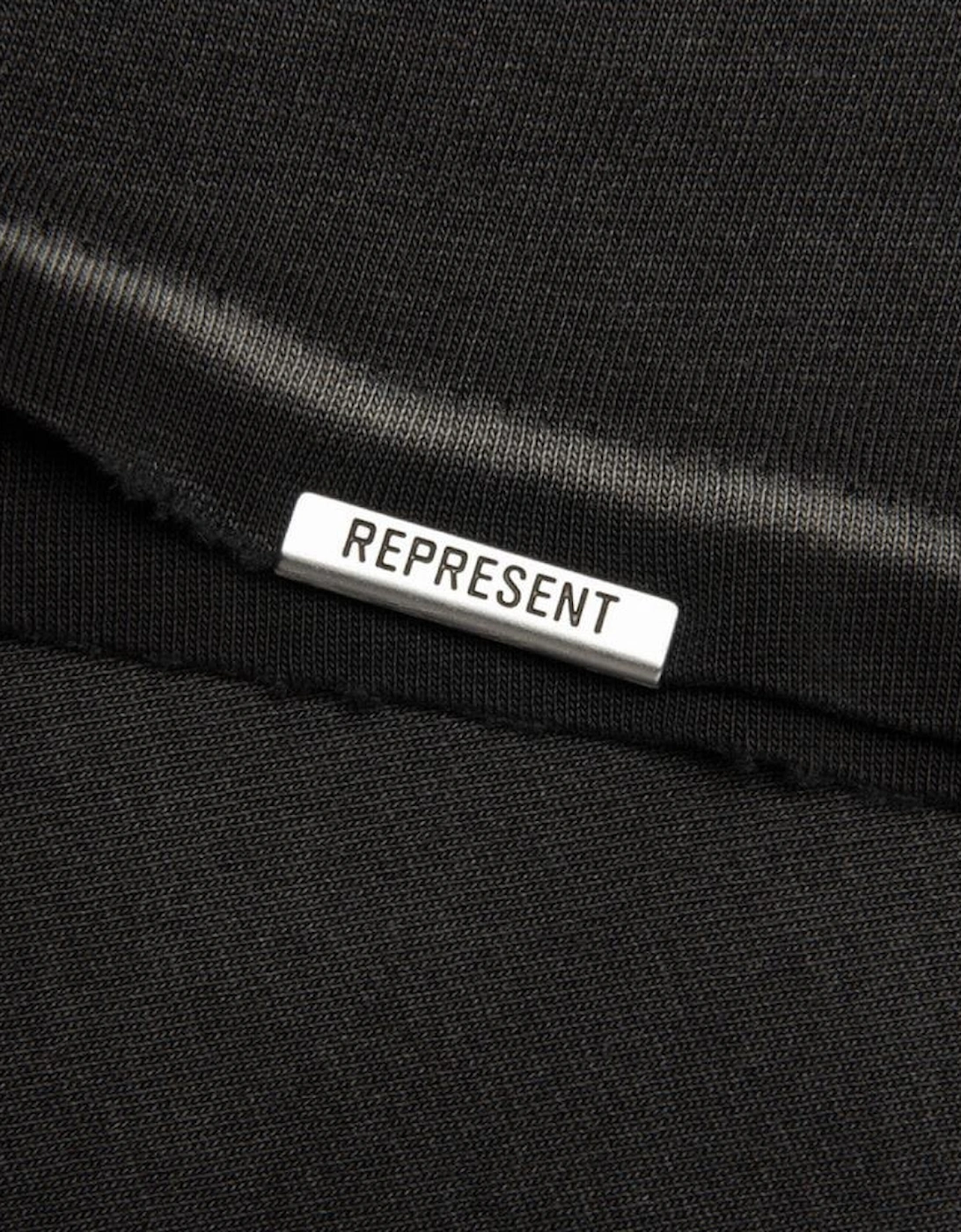 Nothing Faster Graphic Oversized Black T-Shirt