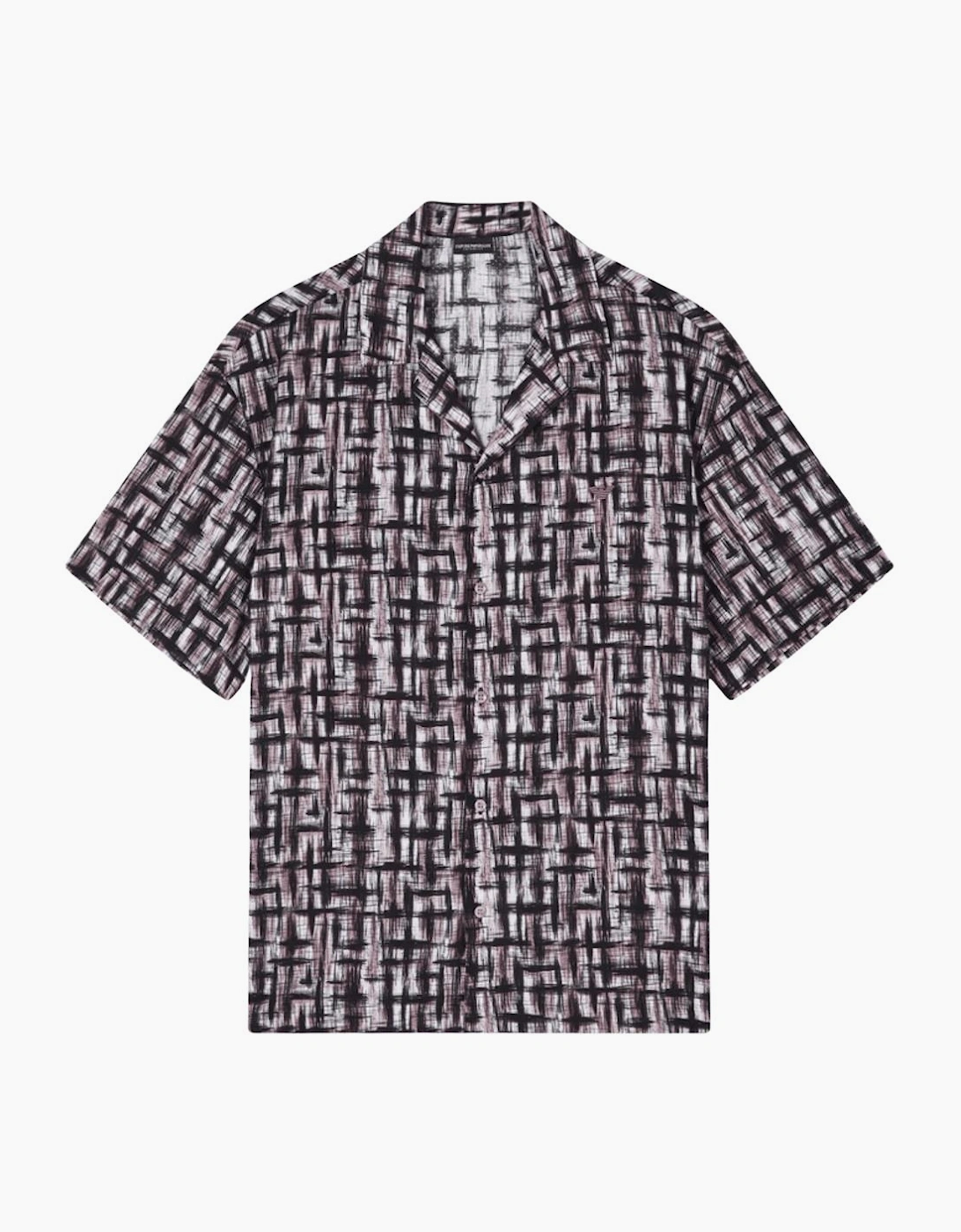 Woven Camo Shirt Set