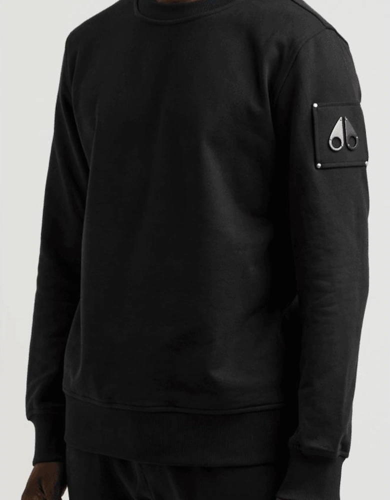 Hartsfield Pullover Black Sweatshirt