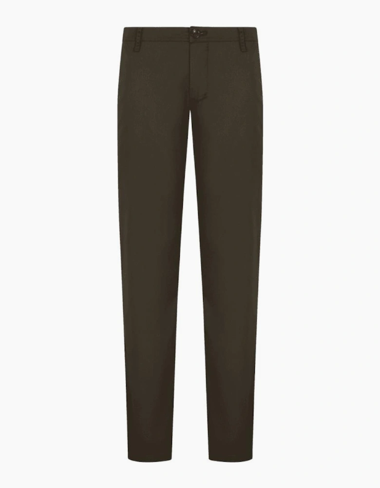 Slim Fit Khaki Chino Trouser