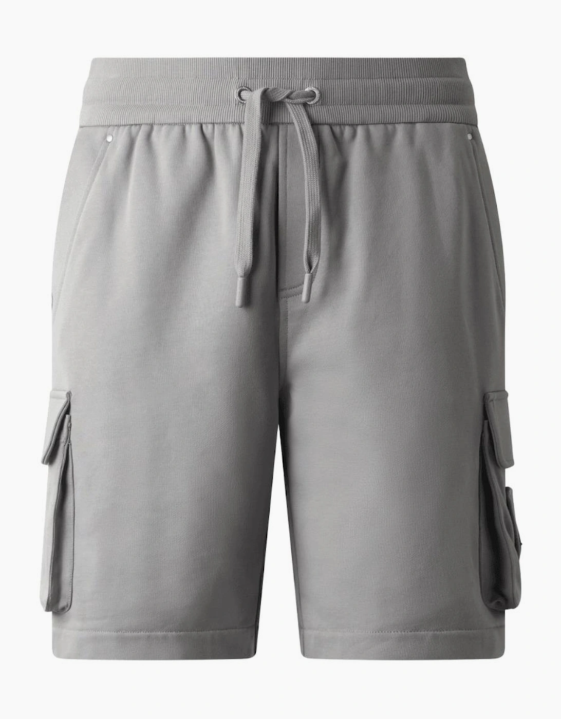 Moose Knuckles Moose Knuckles Men's Cotton Hartsfield Industry Grey Cargo Shorts