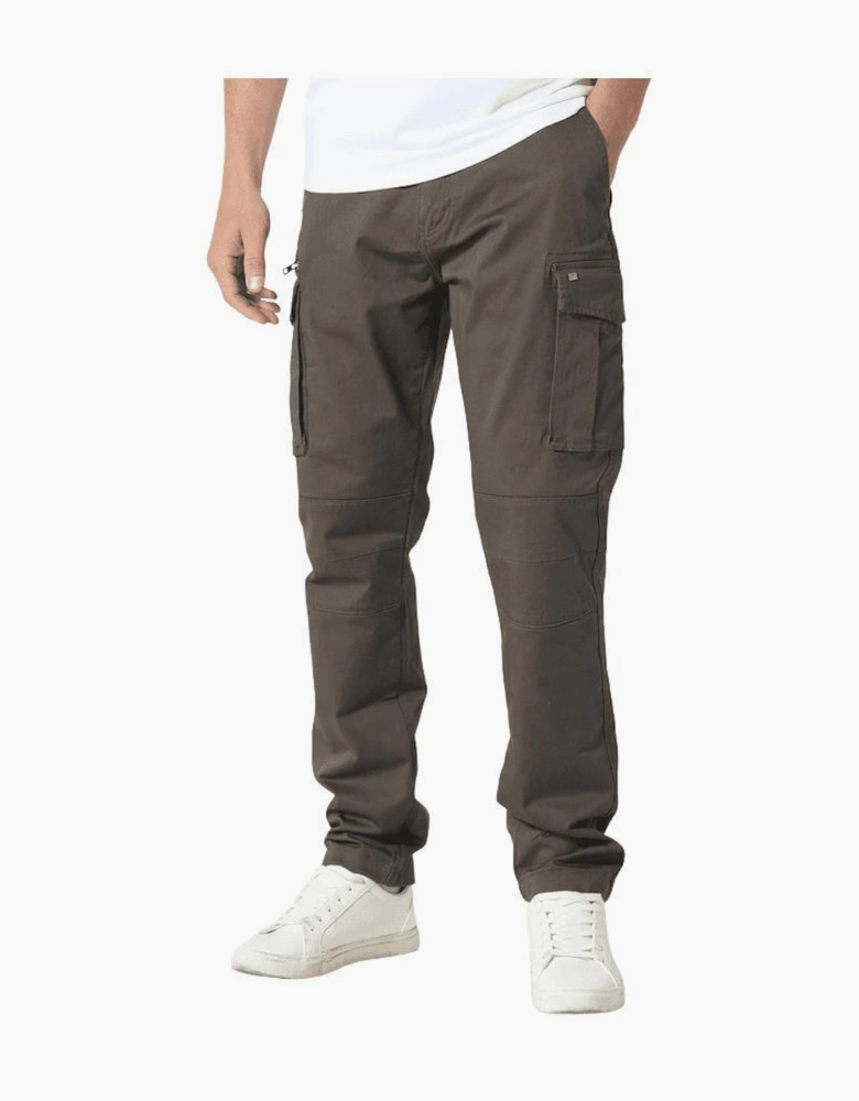 Newton Charcoal Khaki Cargo Pants