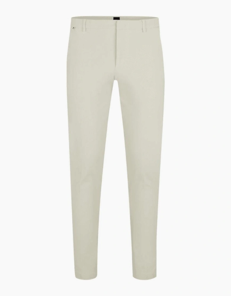 Kaito1 Slim Fit Beige Chino Trousers