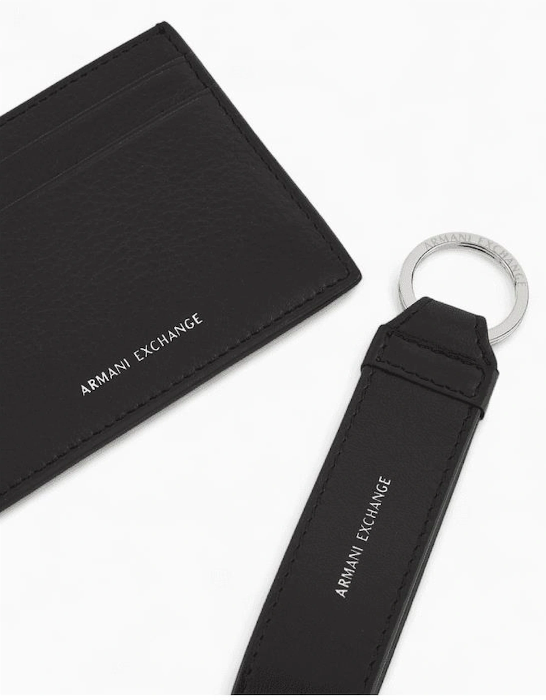 Embossed Logo Cardholder Gift Set
