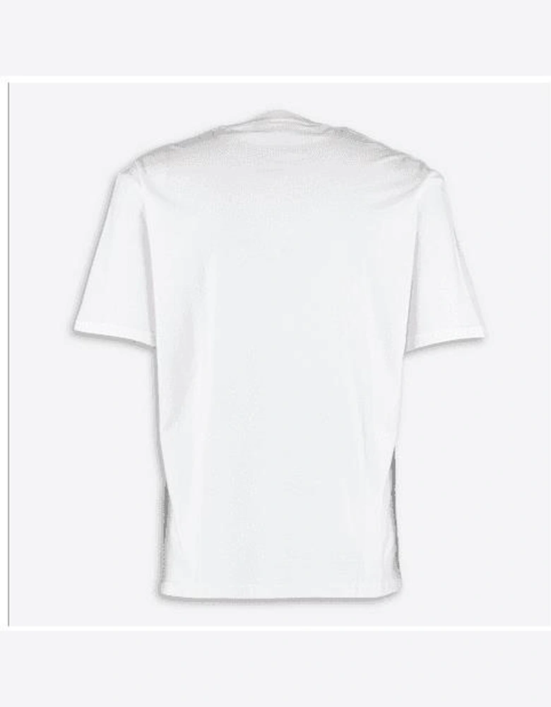 Cotton Ring Logo White T-Shirt