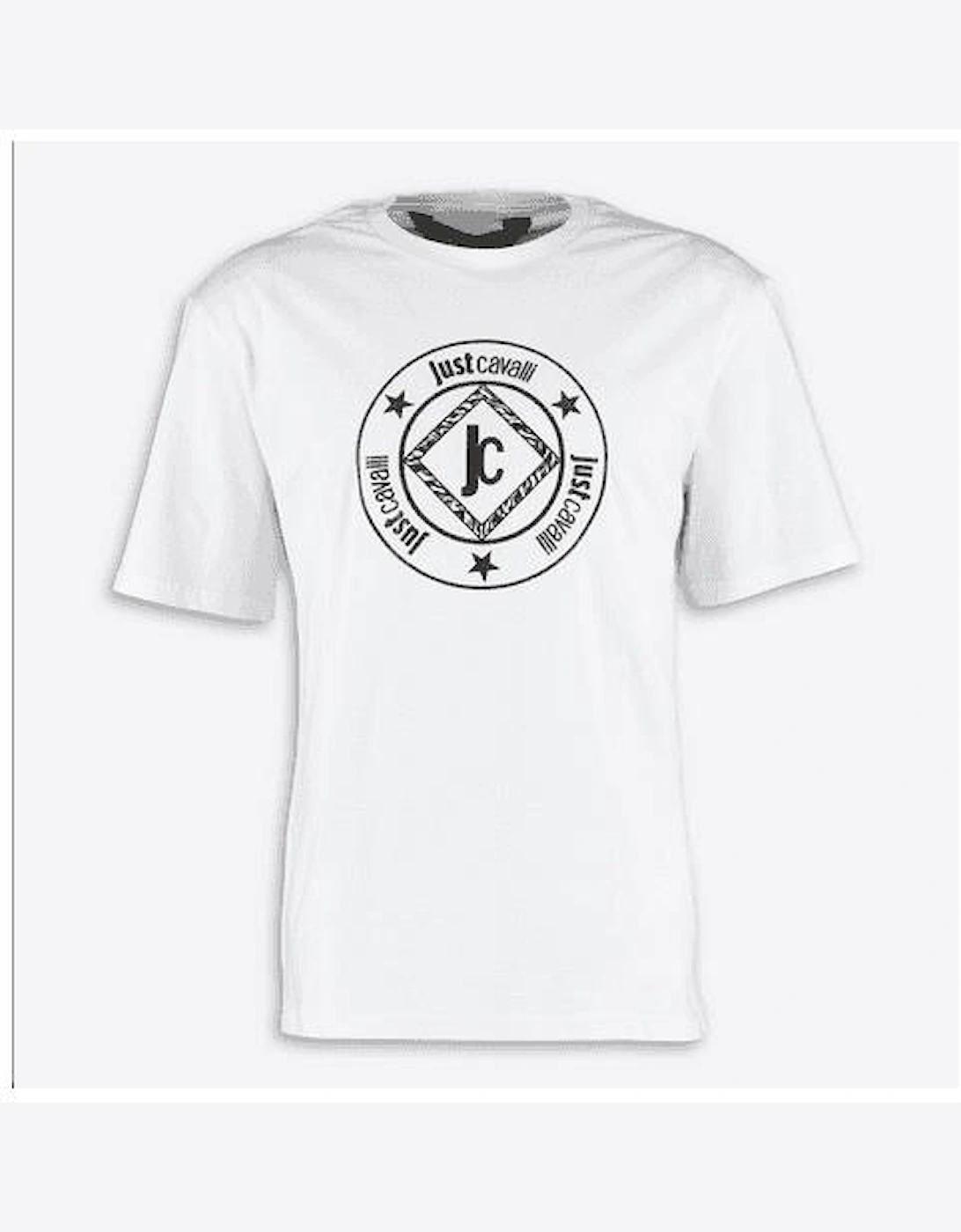 Cotton Ring Logo White T-Shirt