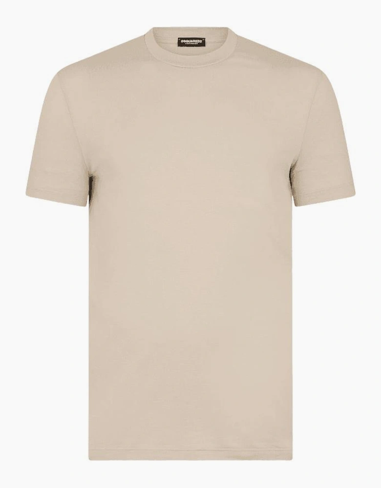 Heritage Patch Logo Beige T-Shirt