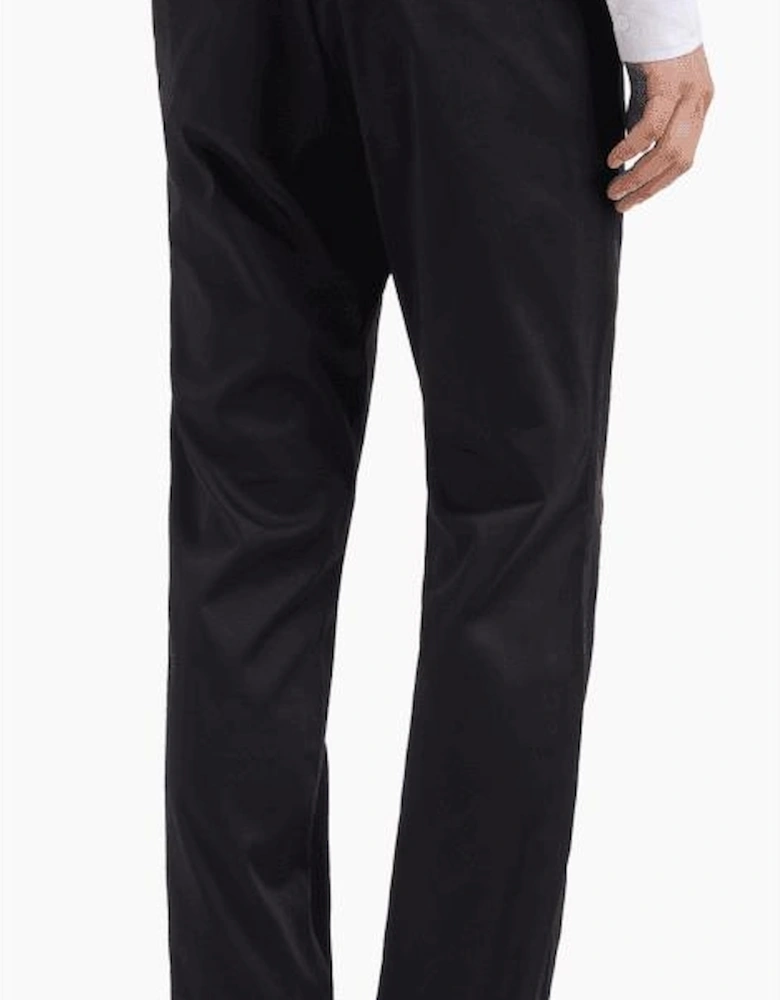Slim Fit Black Chino Trouser