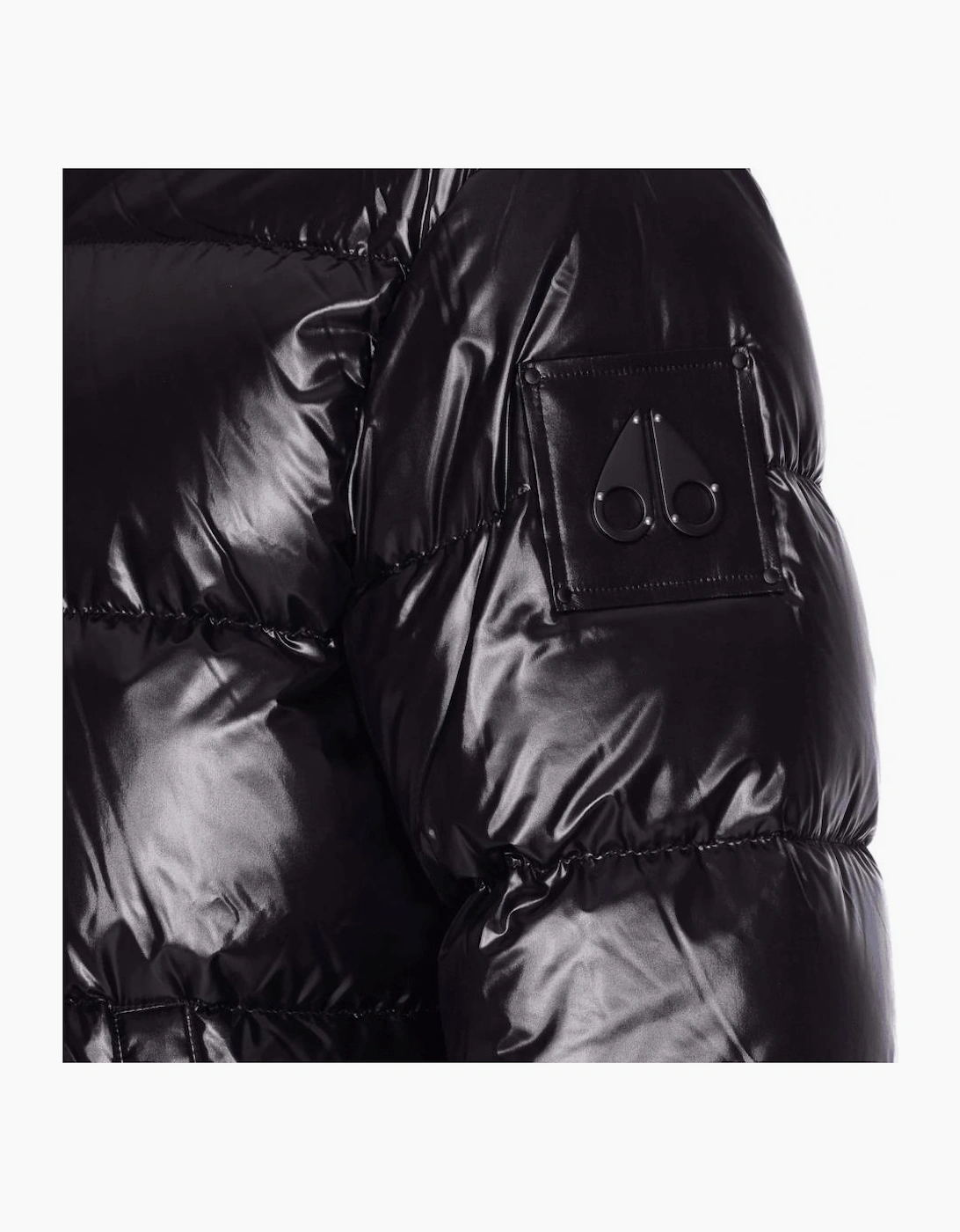 Kings Shiny Fur Hooded Puffer Jacket