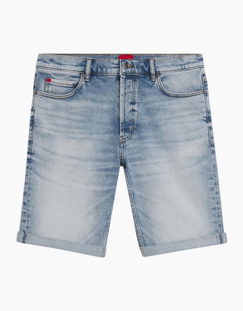 HUGO 634/S Blue Denim Shorts