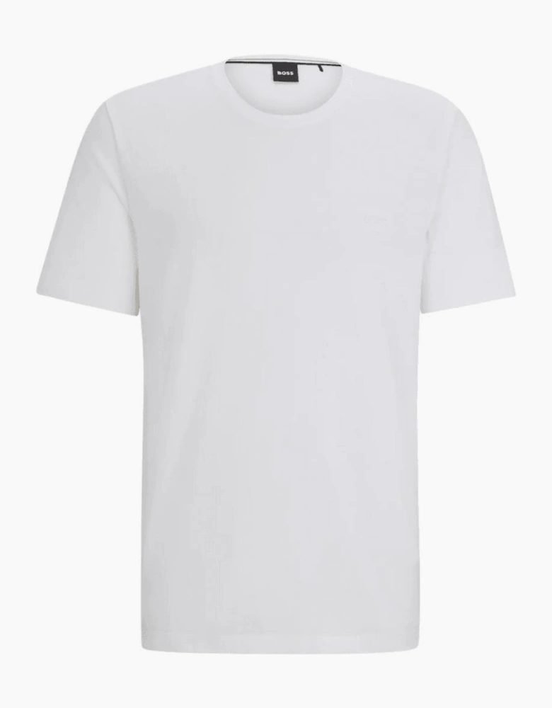Mix&Match Embroidered Logo White T-Shirt
