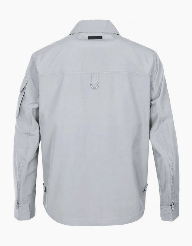 Charlesbourg Nylon Industry Grey Overshirt Jacket