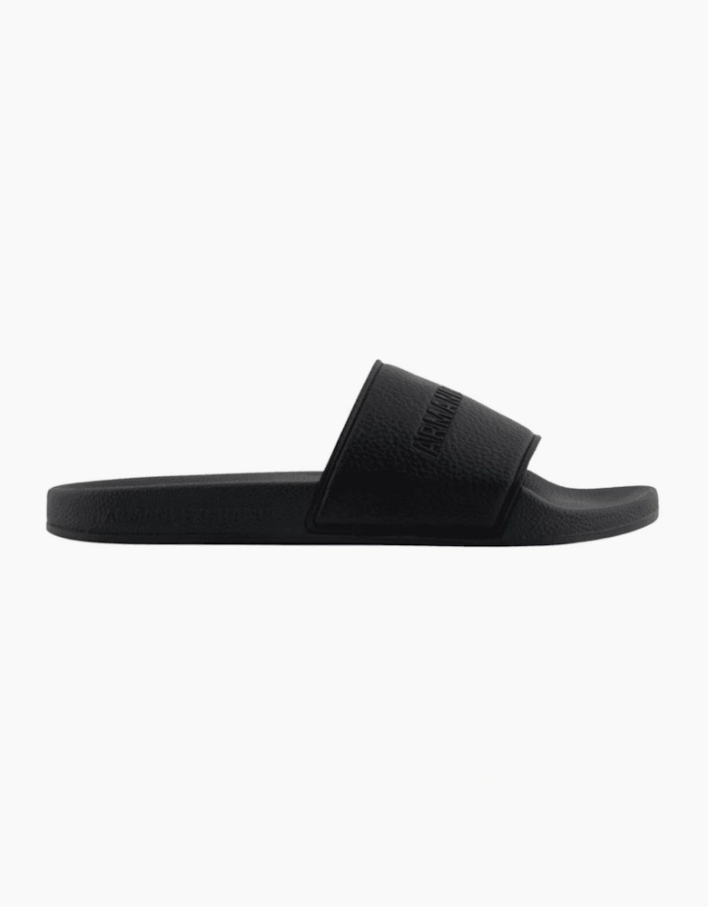 Logo Black Rubber Slider