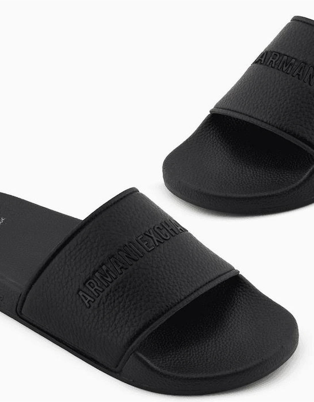 Logo Black Rubber Slider