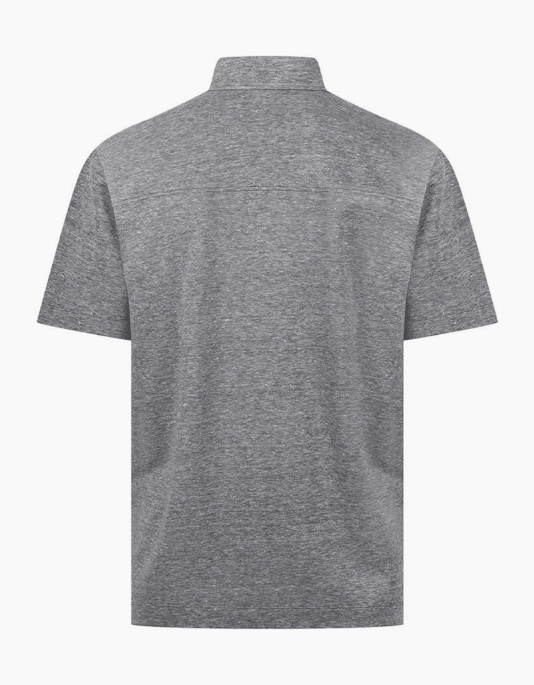 Powell_235 Cuban Collar Navy Towel Shirt