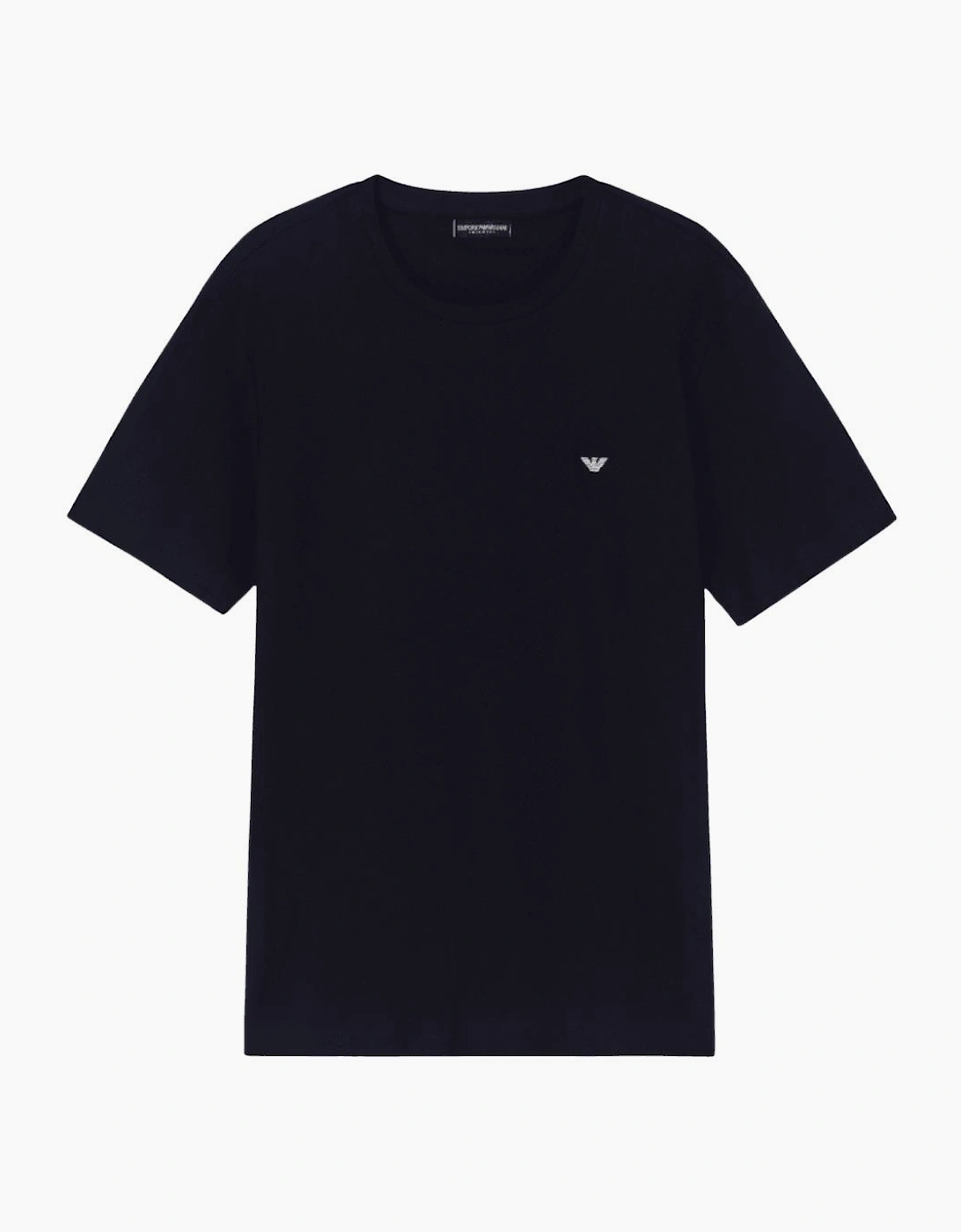 Cotton Pique Navy Blue Shorts Set