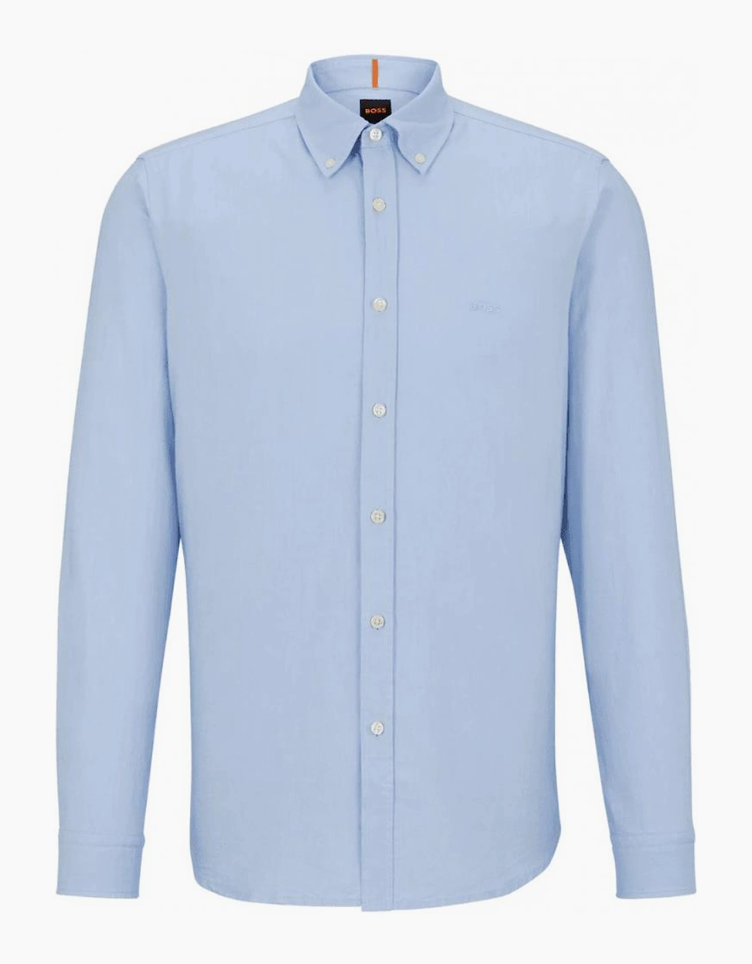 Rickert Cotton Regular Fit Light Blue Shirt