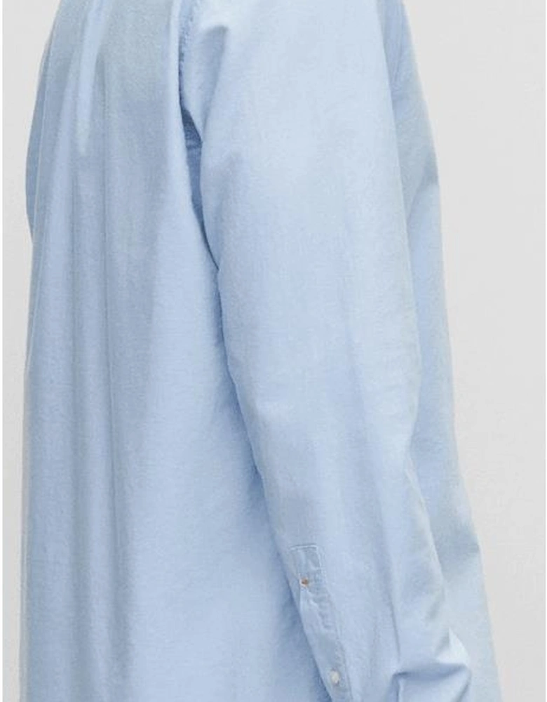 Rickert Cotton Regular Fit Light Blue Shirt