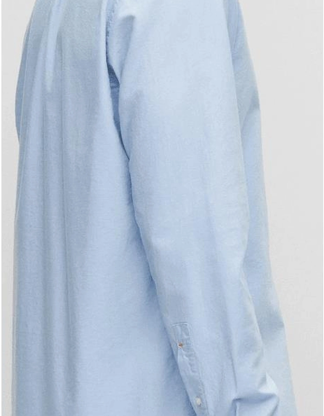 Rickert Cotton Regular Fit Light Blue Shirt